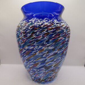 Wimberley Glassworks Art Glass Vase